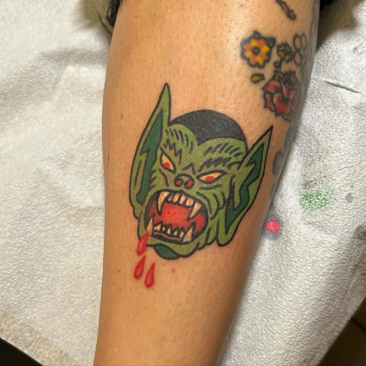 Bold traditional flash by Brad Delay at Historic Tattoo SE Portland