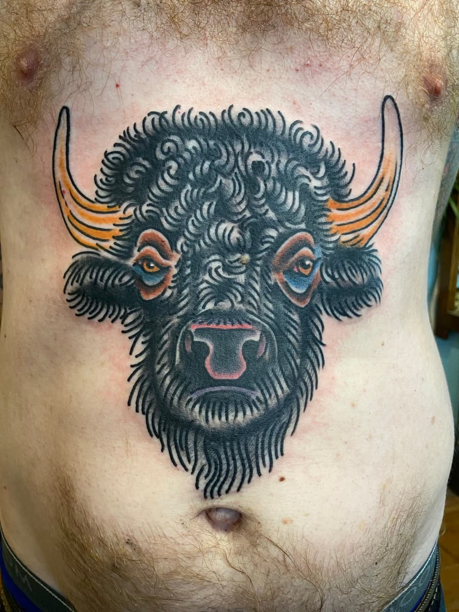 Traditional American tattoo at Historic Tattoo Portland Oregon