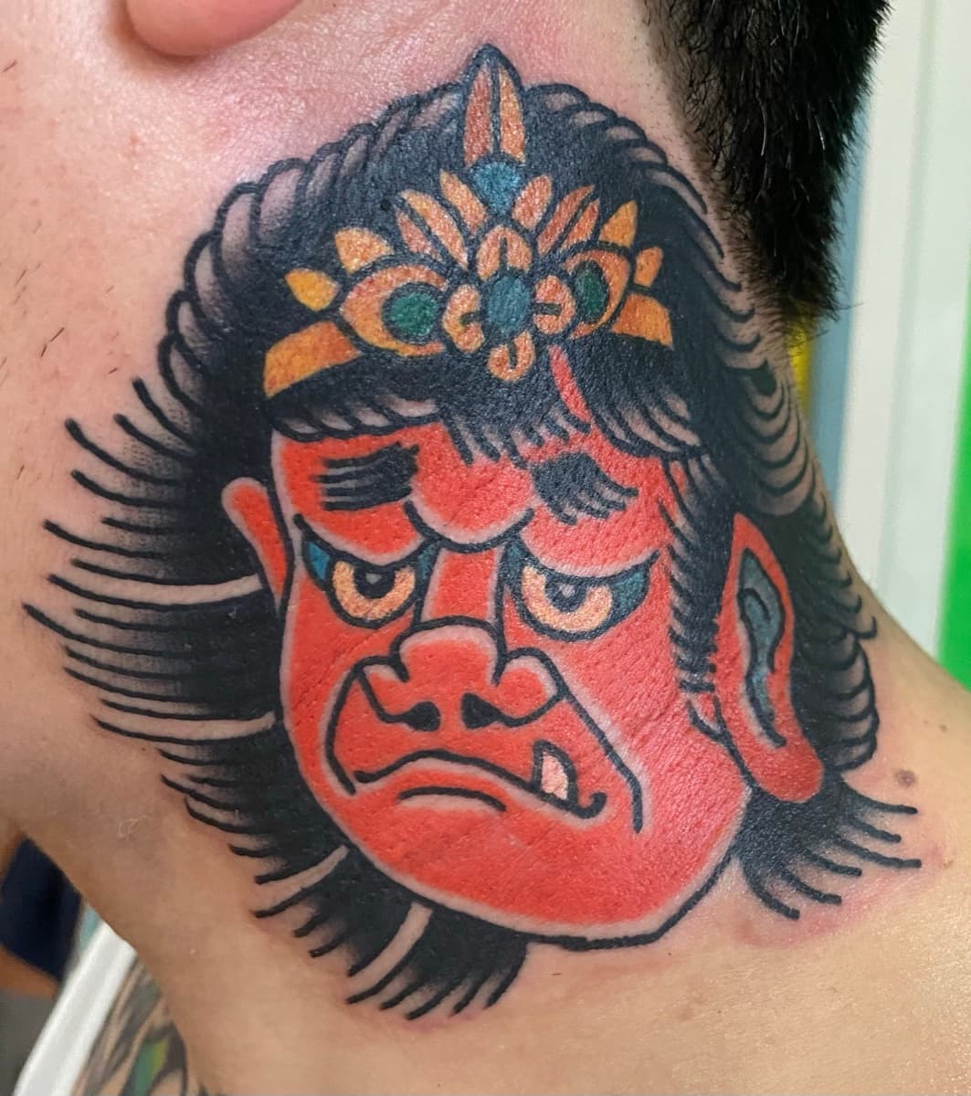 Traditional tattoo by Craig Brown at Historic Tattoo Portland