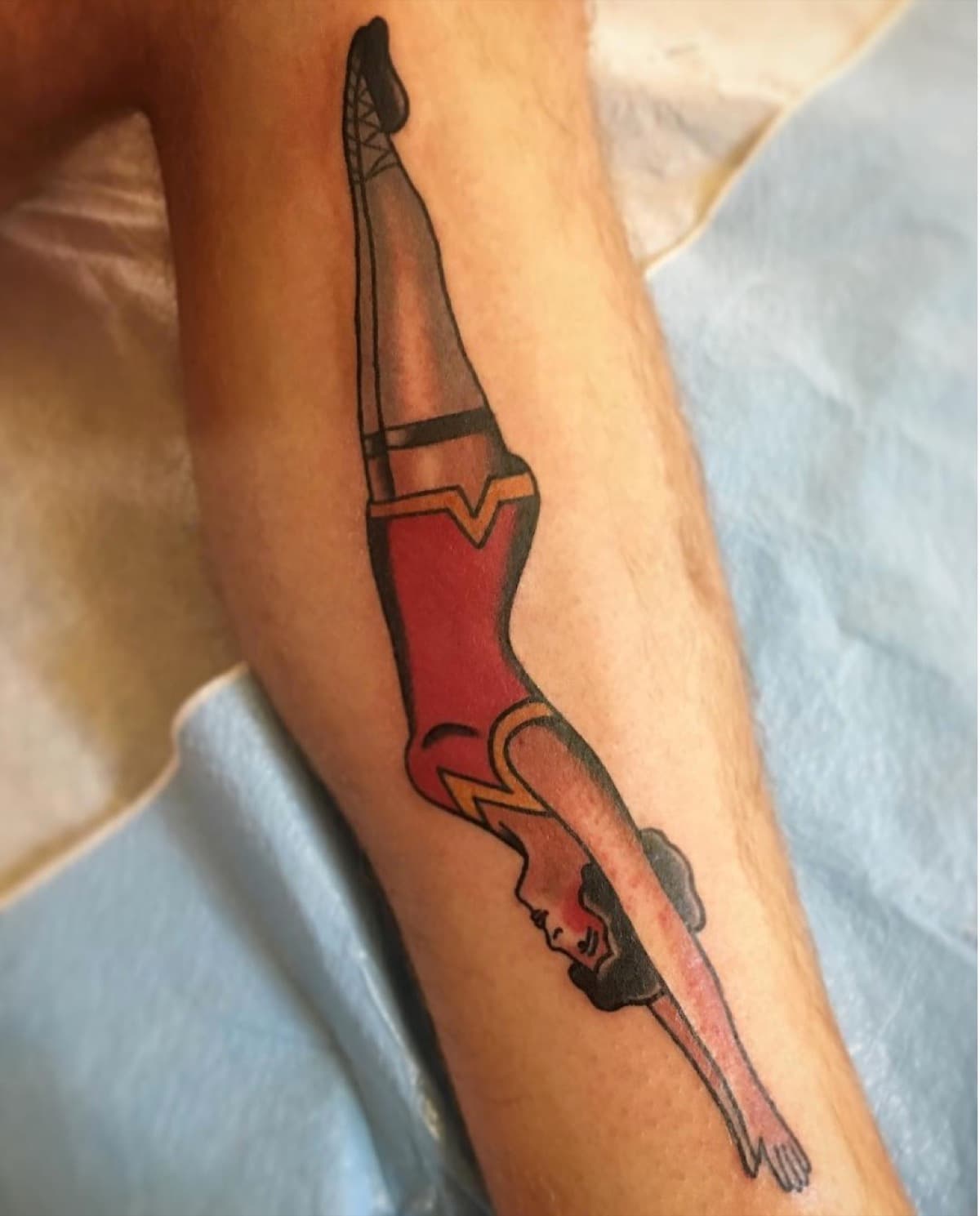 Traditional tattoo by One Eyed Jon at Historic Tattoo Portland