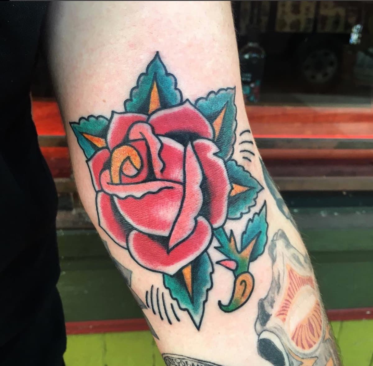 Bold eagle tattoo by One Eyed Jon in SE Portland Oregon